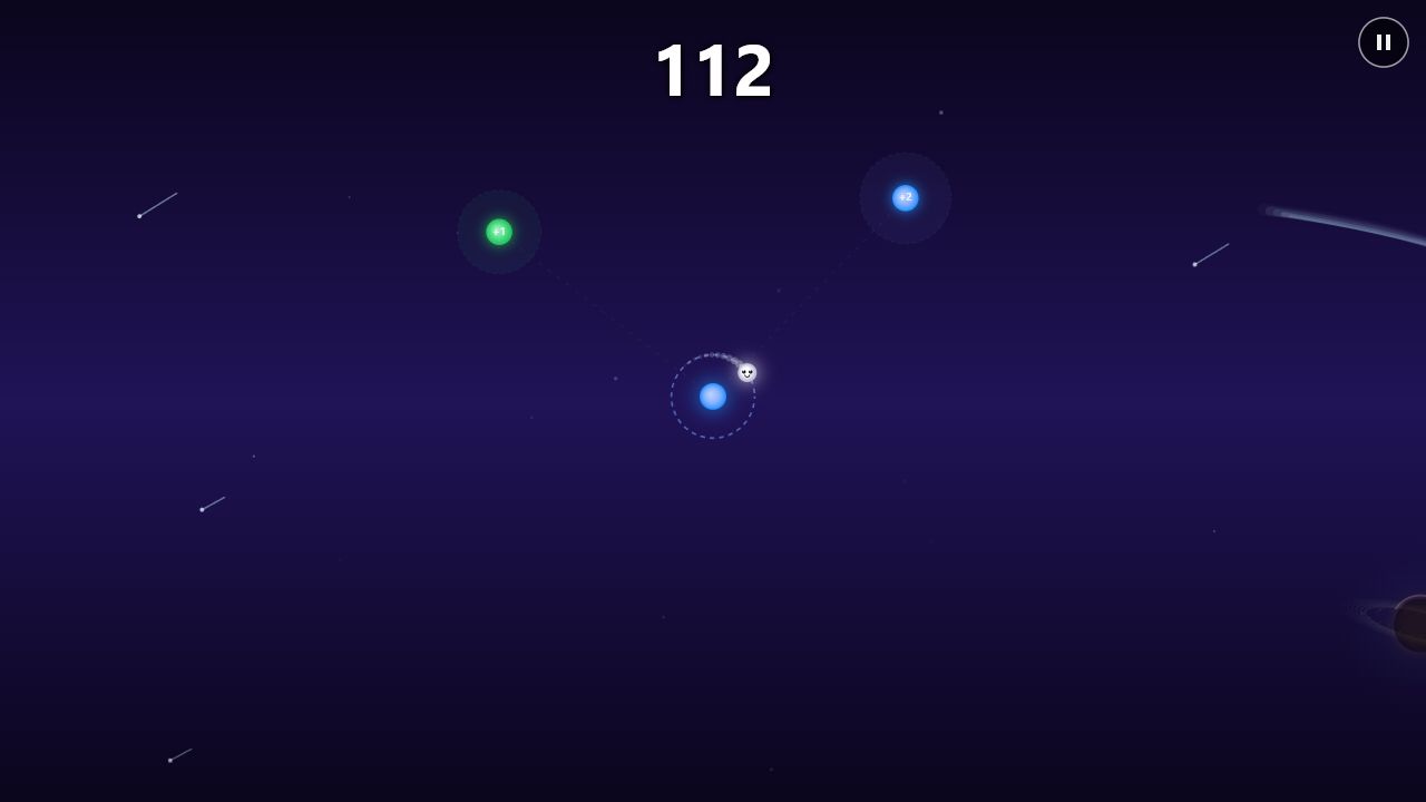 Buraco negro em Last Orbit aos 112 pontos